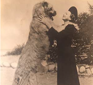 Aunt Pat and Rory, Brighton Animal Hospital, 1940s